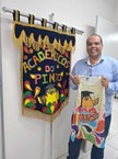 Servidor Edson, da Corregedoria, confirmando presença no Bloco Acadêmicos do Pinto