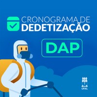 DAP fecha nesta quarta para dedetização e reabre na quinta-feira