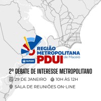 Região Metropolitana de Maceió é tema de debate de docentes da Ufal