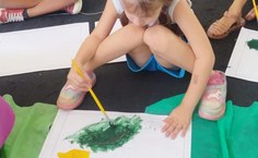 Trabalhos foram desenvolvidos com as crianças durante a Sinpete