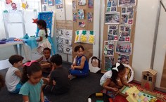 Trabalhos foram desenvolvidos com as crianças durante a Sinpete