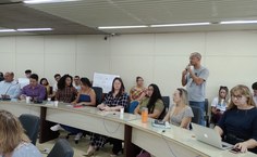 Servidor Danilo Vieira, representante da categoria técnica-administrativa