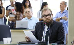 Bruno Morais também tomou posse no Consuni (Foto Renner Boldrino)