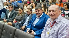 Reitor Tonholo, professor Pierre Barnabé e mais convidados