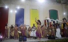 Dança, cultura e ritmos em alta durante o bloco Filhinhos da Mamãe (Foto: Renner Boldrino)