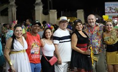 Servidores da Ufal celebram o Carnaval (Foto: Renner Boldrino)