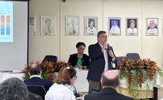 Palestra com o diretor presidente da Fapeal, Fábio Guedes