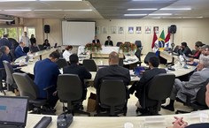 Reunião da Rene na Sala dos Conselhos Superiores da Ufal