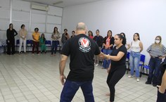 HU realiza ações preparatórias para o Agosto Lilás