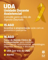 Gestantes e puérperas participam de programação especial na UDA