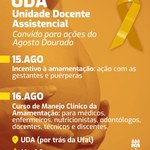 Gestantes e puérperas participam de programação especial na UDA