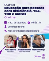 Proford oferta em setembro curso voltado à educação inclusiva