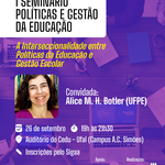 Centro de Educação da Ufal debate Políticas e Gestão da Educação
