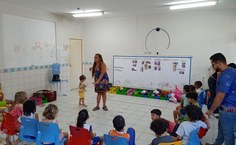 Em alusão à Campanha Setembro Amarelo, as crianças aprenderam de forma lúdica a refletir sobre suas emoções