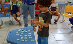 Em alusão à Campanha Setembro Amarelo, as crianças aprenderam de forma lúdica a refletir sobre suas emoções