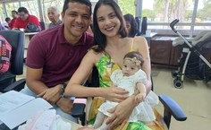 A família Marinho tomando posse