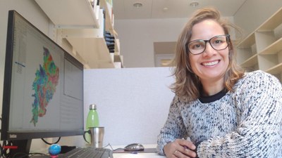 Ludmilla Costa-Pinto, bióloga do MHN