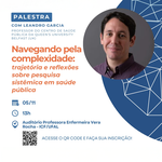 Professor do Reino Unido fará palestra sobre pesquisa sistêmica na saúde pública