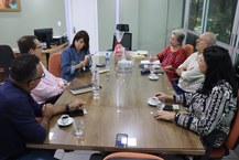 Ufal recebe vice-reitora da Universidade do Porto