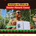 Zezito Araújo recebe título de Doutor Honoris Causa na Bienal de Alagoas