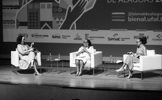 Bate-papo com Sueli Carneiro, mediado pelas professoras Elaine Pimentel e Marli Araújo