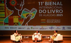 Bate-papo com Sueli Carneiro, mediado pelas professoras Elaine Pimentel e Marli Araújo