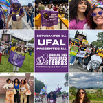 Estudantes e técnicas da Ufal participam da Marcha das Mulheres Negras em Brasília