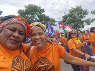 Girlaine Santos e Risonilda Costa, servidoras da Ufal