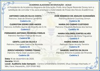 A posse dos novos membros destaca a trajetória de professores comprometidos com temas essenciais para a educação transformadora