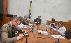 Reunião da diretoria da Andifes com o presidente da Câmara dos Deputados, Hugo Motta