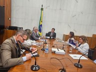 Reunião da diretoria da Andifes com o presidente da Câmara dos Deputados, Hugo Motta