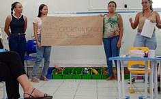 Equipe do CapTV na Semana Pedagógica. Aulas voltam na segunda (17)