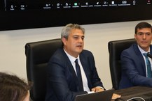 O diretor do Foro da JFAL, juiz federal Aloysio Lima enalteceu o trabalho da residência universitária Foto - Secom JFAL