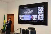 Professor Márcio Ribeiro apresentou a Plataforma PopRua -_Secom JFAL