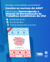BC faz formação sobre novas regras da ABNT para a comunidade acadêmica