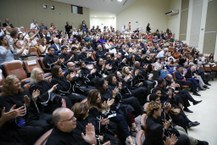 Auditório lotado