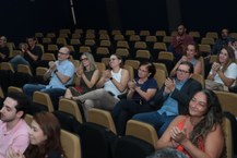 Amigos e colegas professores prestigiaram a defesa do memorial de Socorro Dantas
