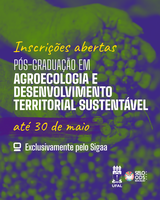 Ufal abre inscrições para curso de pós-graduação em Agroecologia