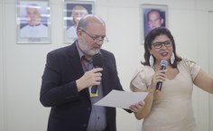 reitor Tonholo e vice-reitora Eliane Cavalcanti