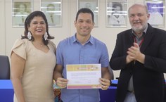 Professor Eduardo Lucena Cavalcante de Amorim foi certificado com o projeto de fossas agroecológicas