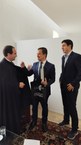 O documento, entregue ao vice-reitor Nuno Calvão, prevê intercâmbio de servidores e estudantes e organização de eventos conjuntos