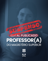 Ufal suspende concurso público para docente por tempo indeterminado