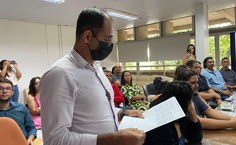 Solenidade foi realizada na quinta-feira (12) e empossou técnicos-administrativos para preenchimento em vários cargos