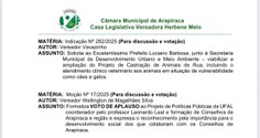 Moção de Aplauso reconhece o projeto de extensão “Instituições Participativas e Políticas Públicas”, coordenado pelo professor Leonardo Leal, do Campus Arapiraca