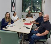 Reunião com gestão e servidoras do Campus do Sertão