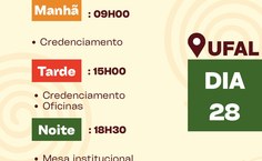 Público interessado em participar também já pode se inscrever; encontro acontece nos dias 28 e 29 de agosto