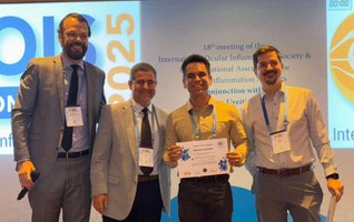 Pesquisa desenvolvida no HU é premiada em congresso internacional