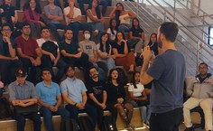 Professor Guilherme Lichand ministra palestra sobre Stanford para alunos da Ufal