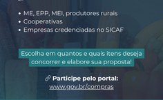 Mudanças no modelo de contratação podem beneficiar fornecedores locais e facilitar logística