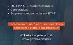Mudanças no modelo de contratação podem beneficiar fornecedores locais e facilitar logística